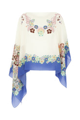 Printed silk blouse -  | Wise