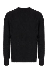 Cardigan in misto lana nera -  | Wise