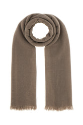Dove grey cashmere scarf -  | Wise