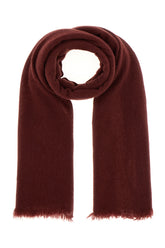 Tiziano red cashmere scarf -  | Wise