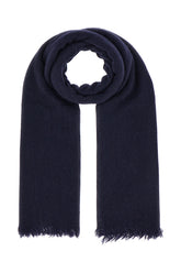 Midnight blue cashmere scarf -  | Wise