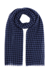 Embroidered cashmere scarf -  | Wise