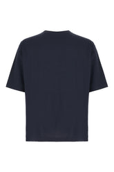 Navy blue stretch cotton t-shirt -  | Wise