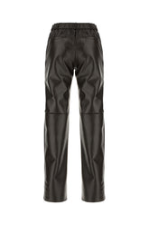 Dark brown leather pants -  | Wise