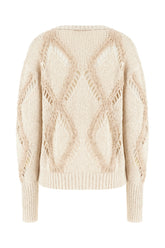 Cappuccino wool blend sweater -  | Wise