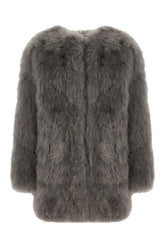 Cappotto in montone grigio -  | Wise