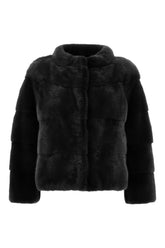 Black mink fur coat -  | Wise
