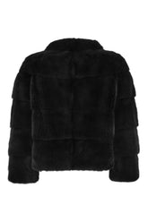 Black mink fur coat -  | Wise