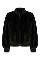 Pelliccia in visone nera -  | Wise