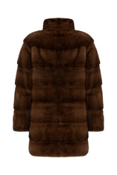 Pelliccia in visone marrone -  | Wise