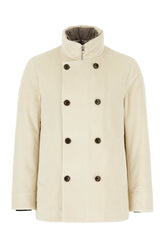 Ivory corduroy jacket -  | Wise