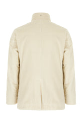 Ivory corduroy jacket -  | Wise