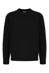 Black wool blend sweater -  | Wise
