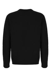 Black wool blend sweater -  | Wise