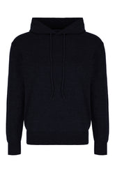 Black wool blend sweater -  | Wise