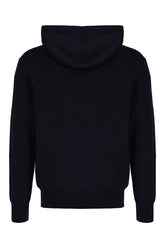 Black wool blend sweater -  | Wise
