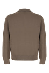 Biscuit wool blend sweater -  | Wise