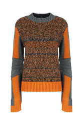 Multicolor wool sweater -  | Wise
