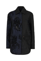 Cappotto in misto poliestere ricamato -  | Wise