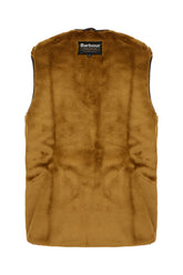 Caramel acrylic blend reversible vest -  | Wise