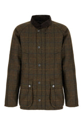 Embroidered wool padded jacket -  | Wise