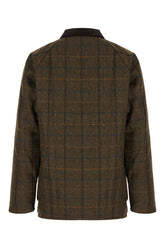 Embroidered wool padded jacket -  | Wise