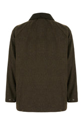 Olive green wool jacket -  | Wise