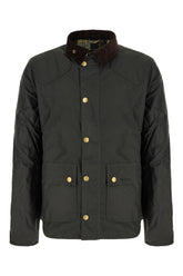 Bottle green cotton Reelin jacket -  | Wise