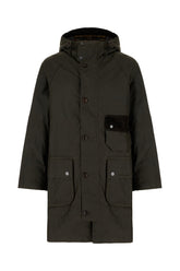 Dark brown cotton Solway jacket -  | Wise