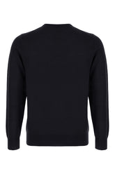 Maglione in lana blu notte -  | Wise