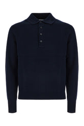 Maglione in lana blu notte -  | Wise