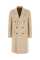 Beige wool coat -  | Wise