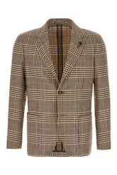 Embroidered wool blend blazer -  | Wise