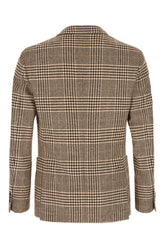 Embroidered wool blend blazer -  | Wise