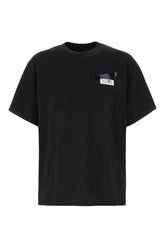 T-shirt in cotone nero -  | Wise
