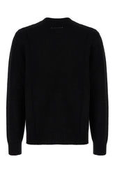 Maglione in misto lana nera -  | Wise