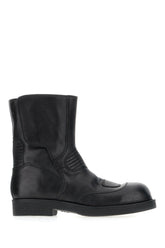 Stivaletti in pelle nera -  | Wise