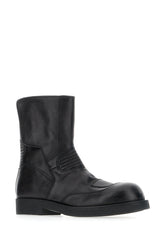 Stivaletti in pelle nera -  | Wise