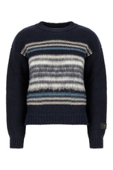 Multicolor wool blend sweater -  | Wise
