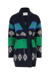 Cardigan in misto lana multicolor -  | Wise