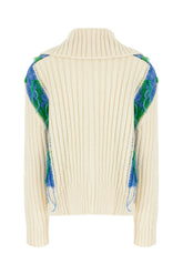 Multicolor wool blend cardigan -  | Wise