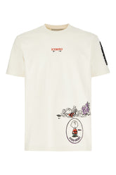 T-shirt in cotone avorio -  | Wise