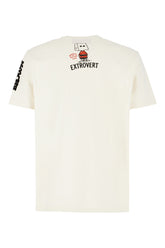 T-shirt in cotone avorio -  | Wise
