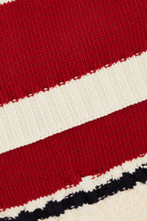 Embroidered wool blend scarf -  | Wise