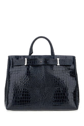 Black leather handbag -  | Wise