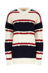 Multicolor wool blend sweater -  | Wise