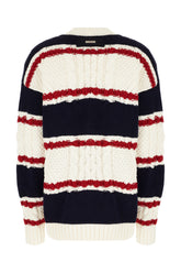 Multicolor wool blend sweater -  | Wise