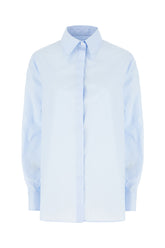 Light blue polyester blend shirt -  | Wise