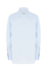 Light blue polyester blend shirt -  | Wise