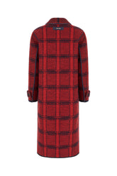 Cappotto in misto lana ricamata -  | Wise
